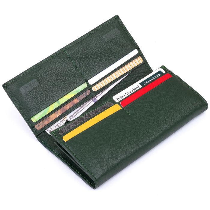 Гаманець ST Leather Зелений (19240) зображення 5