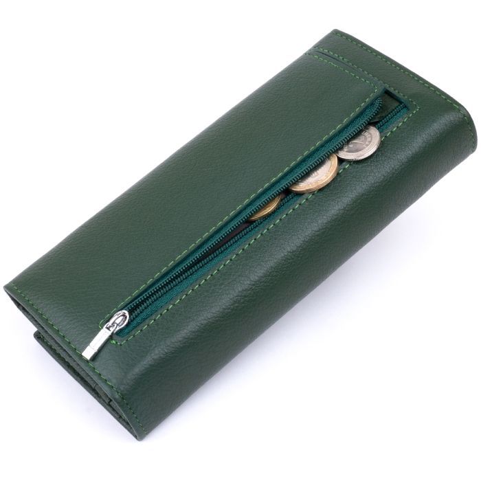 Гаманець ST Leather Зелений (19240) зображення 6