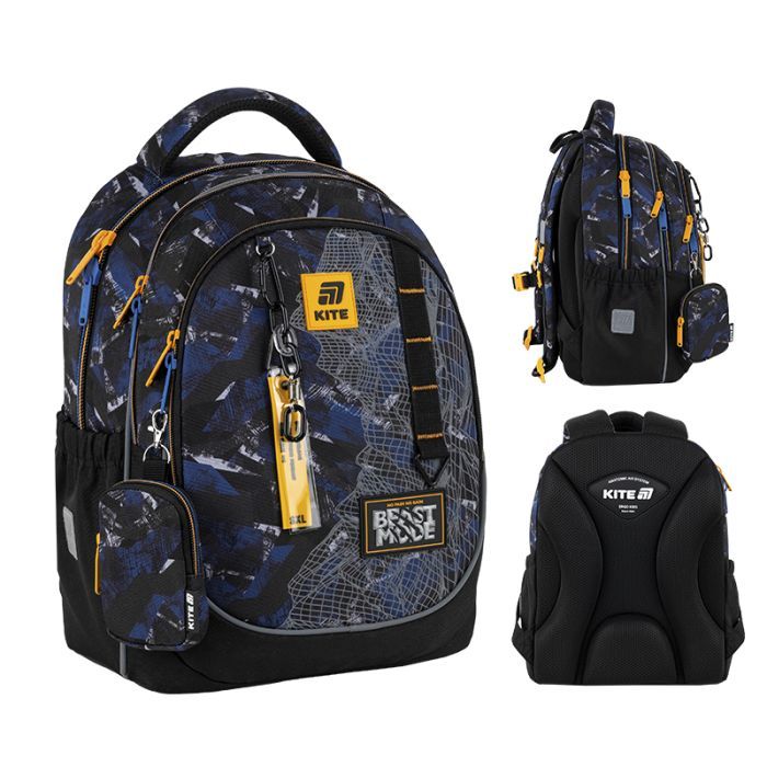 Рюкзак шкільний Kite Education 700 Beast Mode (K25-700M-4)