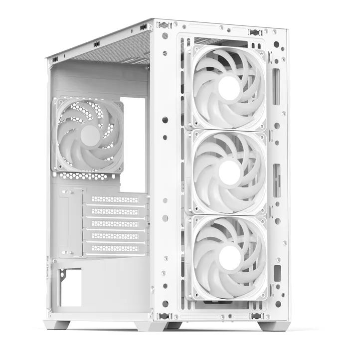Корпус AeroCool D302A-G-WT-v1 White (ACCS-DS04043.21) изображение 6