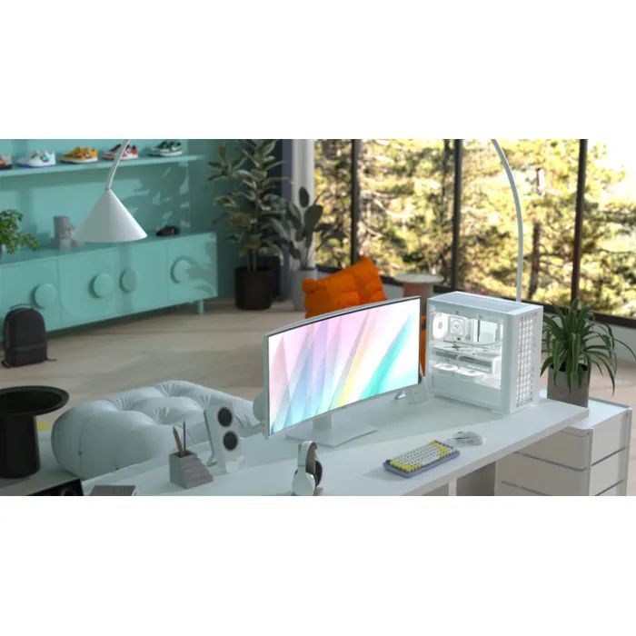 Корпус AeroCool D302A-G-WT-v1 White (ACCS-DS04043.21) изображение 8