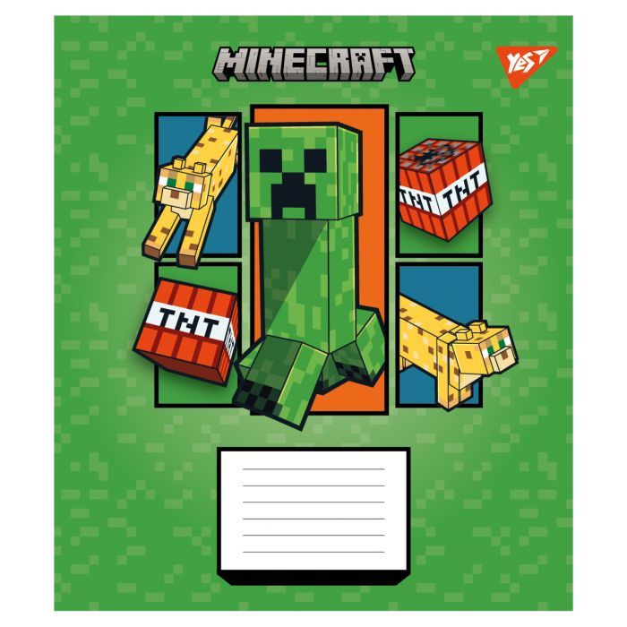 Тетрадь Yes Minecraft Arrows А5 24 листов линия (768255) изображение 2