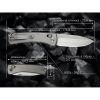 Нож Weknife Nightblade, Titanium, Satin (WE22046-2) изображение 12