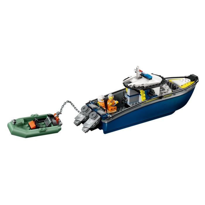 Конструктор LEGO City Преследование на полицейском катере (60456) изображение 4