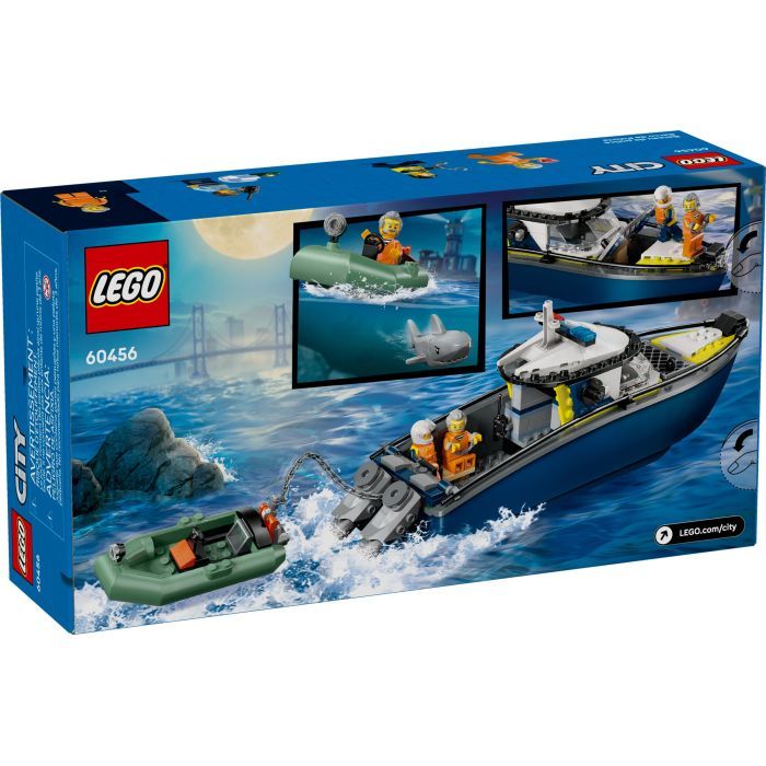 Конструктор LEGO City Преследование на полицейском катере (60456) изображение 8