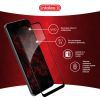 Стекло защитное Intaleo Full Glue MOTO E13 Black (1283126573651) изображение 4