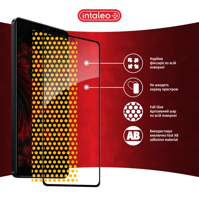 Скло захисне Intaleo Full Glue Xiaomi Poco X5 Pro Black (1283126567438) зображення 7