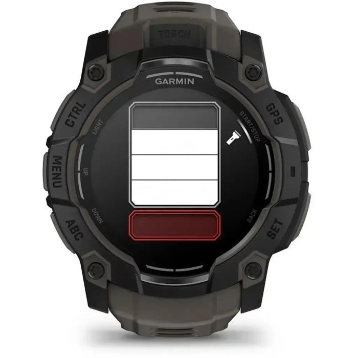 Смарт-годинник Garmin Instinct 3, Tactical, AMOLED, 50mm, Black, GPS (010-03020-50) зображення 11