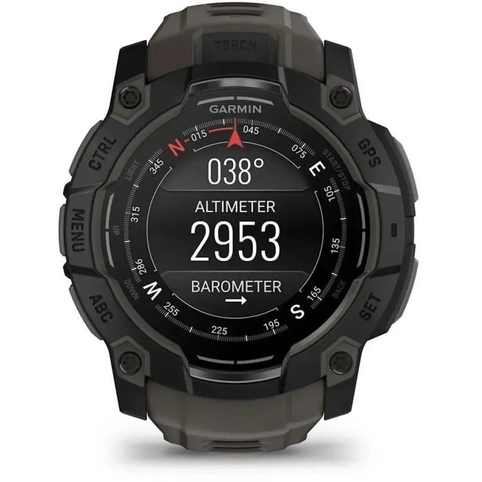 Смарт-годинник Garmin Instinct 3, Tactical, AMOLED, 50mm, Black, GPS (010-03020-50) зображення 12