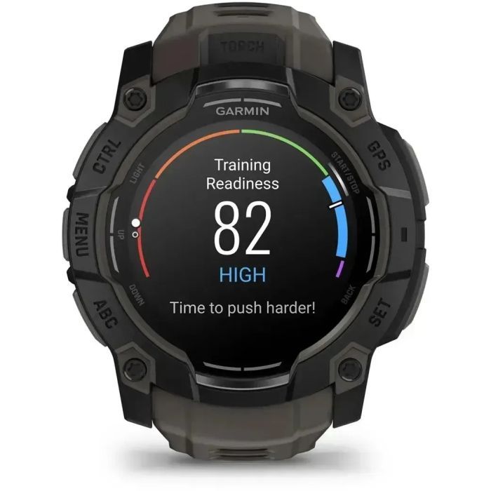 Смарт-годинник Garmin Instinct 3, Tactical, AMOLED, 50mm, Black, GPS (010-03020-50) зображення 8