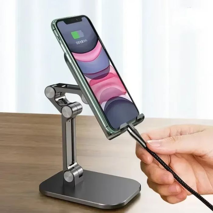 Подставка для планшета Dynamode smartphones/tablets 4-13 inches (PH-Stand-02 black) изображение 5