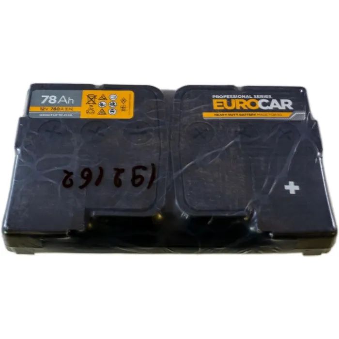 Аккумулятор автомобильный EUROCAR 6СТ-78АЗ (0) (-/+) (L3) 780А 12V изображение 3