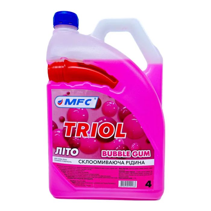 Омыватель автомобильный МФК TRIOL  Bubble gum 4л