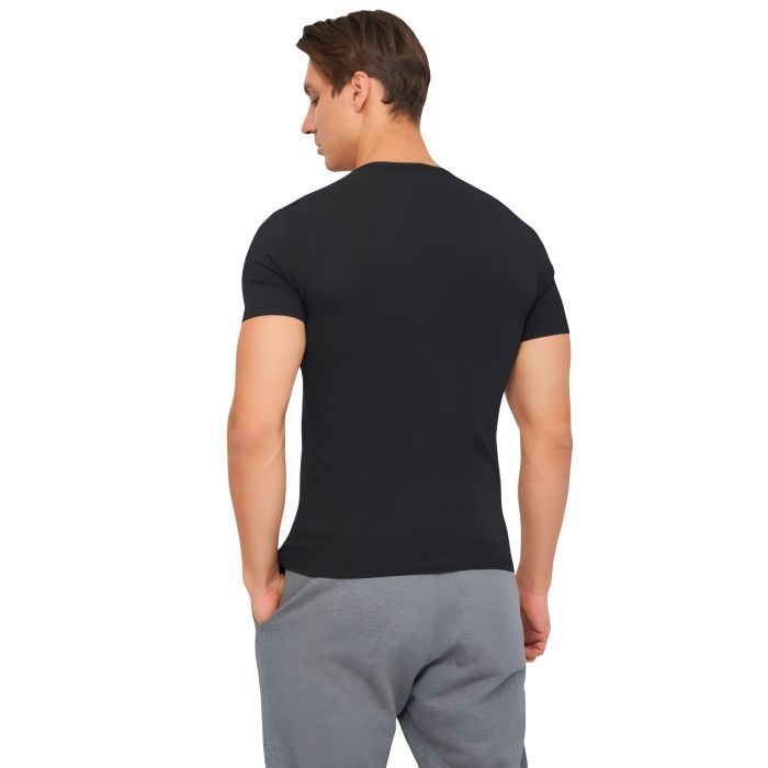 Футболка Kappa T-shirt Mezza Manica Scollo V K1316 BluNavy темно-синій L (8016279702493) зображення 2