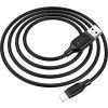 Дата кабель USB 2.0 AM to Lightning 1.0m 2.4A silicone BX42 black BOROFONE (6931474736727) изображение 3