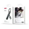 Концентратор XO USB 3.0 4-in-1 порти XO HUB014A.black (HUB014A.black) зображення 4