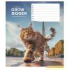 Тетрадь Школярик Gigantic cats 12 листов линия (012-3451L)