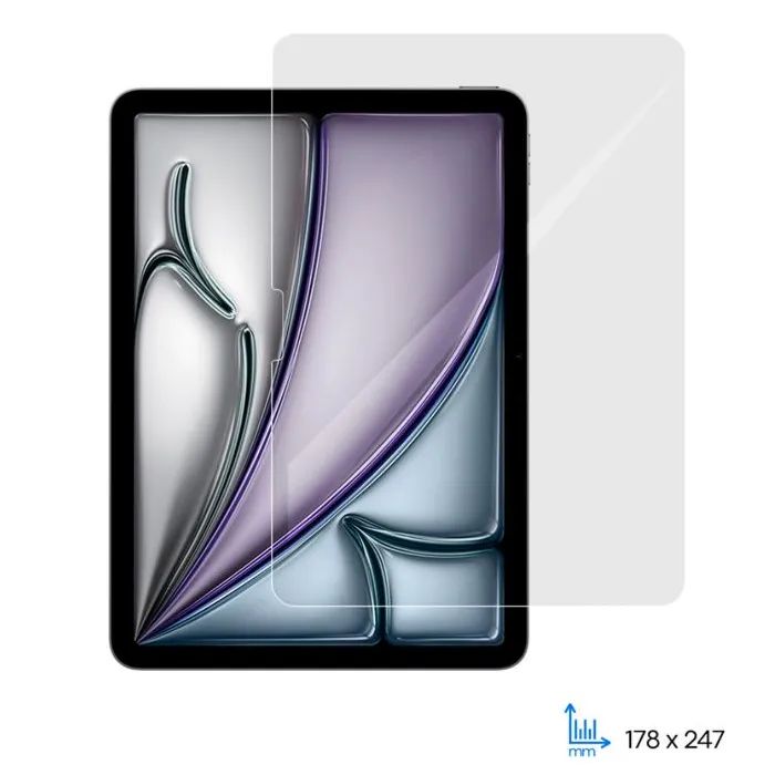 Стекло защитное 2E iPad Air 11" (2024-2025), 2.5D (2E-IP-IPD-A11-LT2.5D-CL)