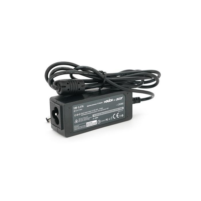 Блок питания к ноутбуку Merlion ACER 45W 19V 2.37A, 5.5*1.7 (LAC45/19-5.5*1.7) изображение 3