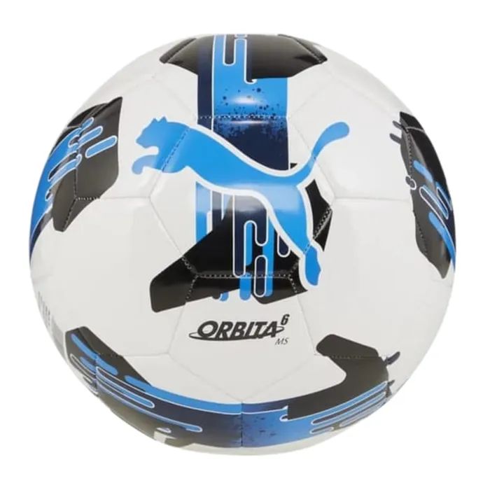 Мяч футбольный Puma Orbita 6 MS 084335-05 білий, синій 4 (4067981495955)