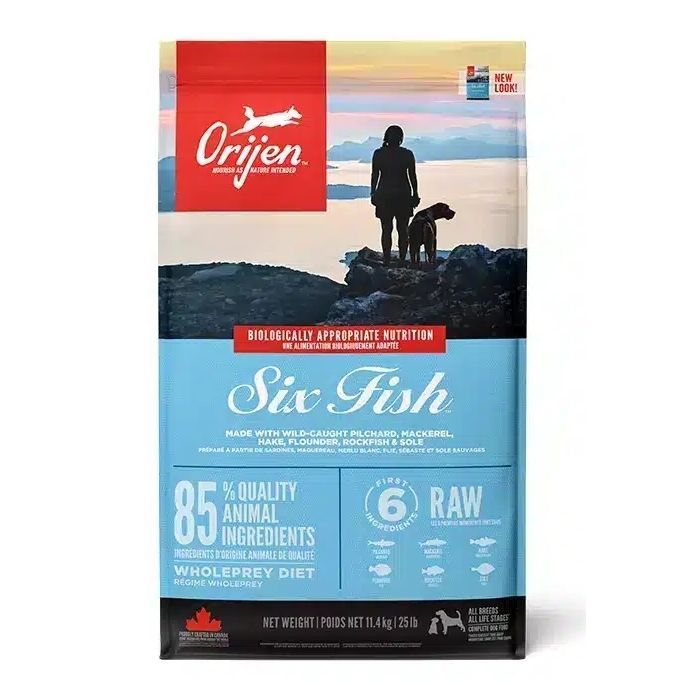 Сухий корм для собак Orijen 6 Fish 2 кг (0064992183202)