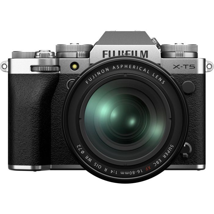 Цифровой фотоаппарат Fujifilm X-T5 + XF 16-80 F4 Kit Silver (16939497) > цены в Киеве и Украине Цифровой фотоаппарат Fujifilm X-T5 + XF 16-80 F4 Kit Silver (16939497)