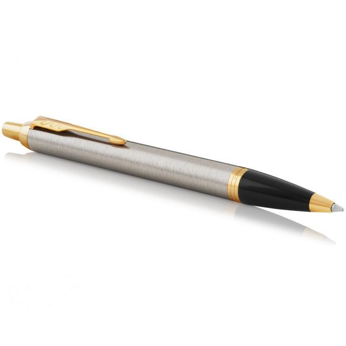 Ручка кулькова Parker IM 17 Brushed Metal GT BP блістер (22 236) зображення 3