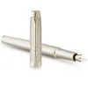Ручка перьевая Parker IM 17 Professionals Monochrome Champagne  FP F (28 211) изображение 3