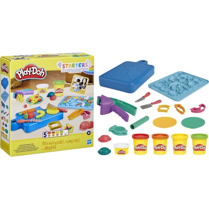Набір для творчості Hasbro Play-Doh з пластиліном Маленький Шеф (F6904)