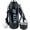 Термос Kite 1200 мл, чорний (K25-1225-1) изображение 4