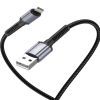 Дата кабель USB 2.0 AM to Lightning 1.0m 2.4A black XO (NB215-L-1-BK) изображение 2