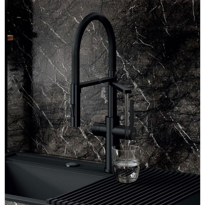 Змішувач Elleci Ventum pure black 86 зображення 2