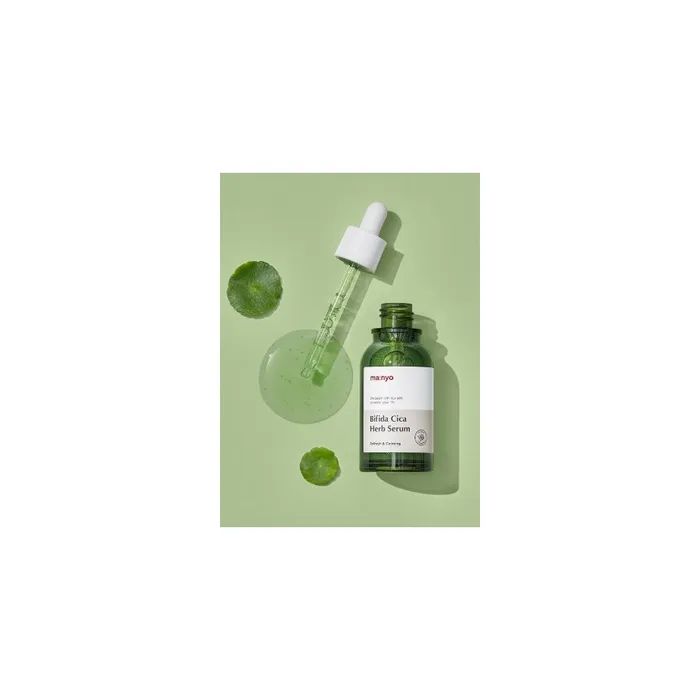 Сироватка для обличчя Manyo Bifida Cica Herb Serum Заспокійлива з комплексом центели і біфідобактеріями 50 мл (8809730952007) зображення 2