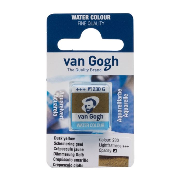 Акварельні фарби Royal Talens Van Gogh (230), Жовтий сутінковий, кювета (8712079419011)