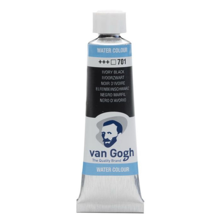 Акварельні фарби Royal Talens Van Gogh (701), Чорна слонова кістка, туба 10 мл (8712079418083)