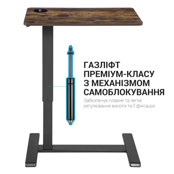 Приставний стіл OfficePro з регулюванням ODM366B (ODM366B) зображення 12