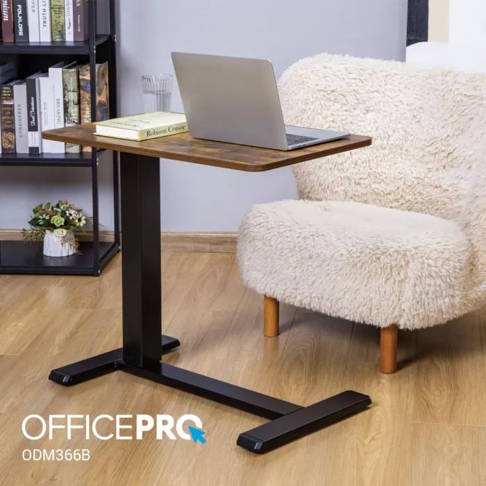 Приставний стіл OfficePro з регулюванням ODM366B (ODM366B) зображення 5