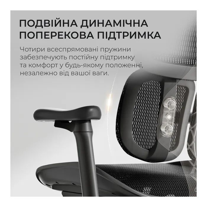 Офисное кресло Sihoo DORO S100 Mesh Black (S100-M301) изображение 9