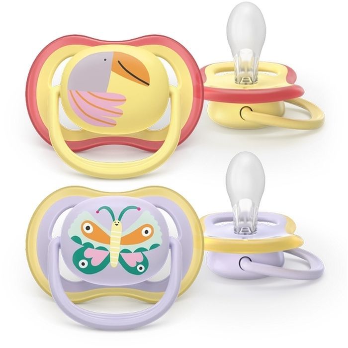 Пустушка Philips AVENT Ultra Air 0-6 місяців 2 шт (SCF087/01)