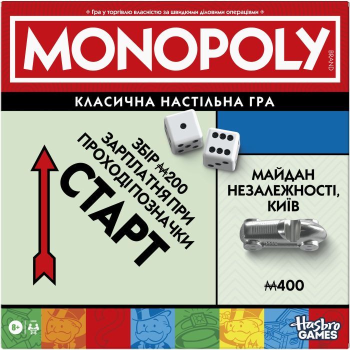 Настольная игра Hasbro Gaming Монополия классическая обновлена (G0009) изображение 6