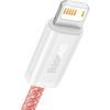 Дата кабель USB 2.0 AM to Lightning 1.0m 2.4A orange Baseus (CALD000407) зображення 2