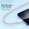 Дата кабель USB 2.0 AM to Lightning 1.0m 2.4A orange Baseus (CALD000407) зображення 8