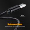 Дата кабель USB 3.0 AM/AM 0.5m 5Gbps black Essager (EXCAA-YTB01) изображение 8