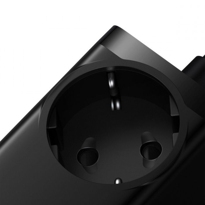 Зарядное устройство Baseus AC + 2xUSB-C 65W + 2xUSB black (PSZM000901) изображение 6