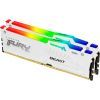 Модуль памяти для компьютера DDR5 16GB 5200 MHz Beast White RGB Kingston Fury (ex.HyperX) (KF552C40BWAK2-16)