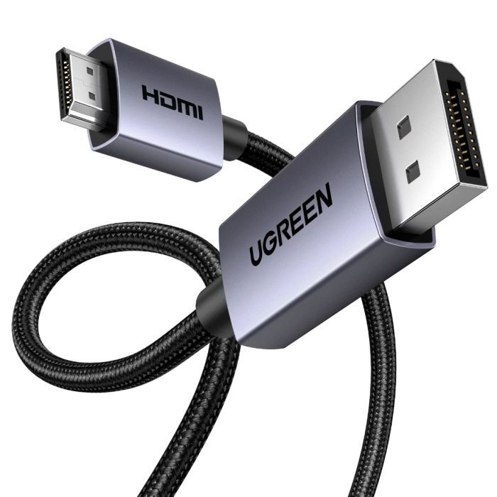 ᐈ Купити кабель мультимедійний Ugreen DisplayPort M to HDMI M 3.0