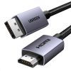 Кабель мультимедійний DisplayPort M to HDMI M 1.5m V2.0 4K30Hz DP125 black Ugreen (35841) зображення 3