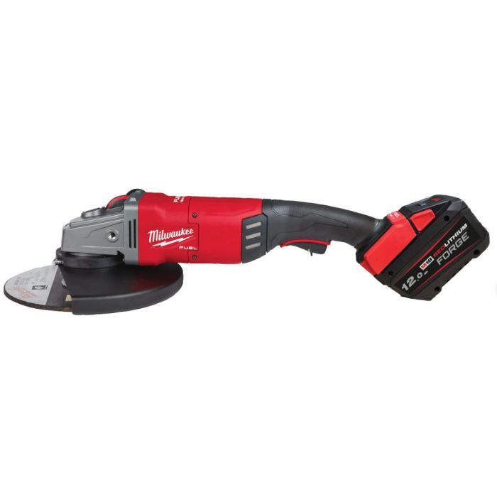 Шлифовальная машина Milwaukee M18 FLAG230XPDB-121C, 230мм, 12Ah, кейс (4933499241) изображение 2