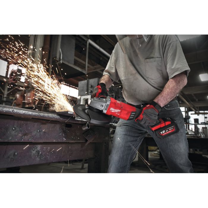 Шлифовальная машина Milwaukee M18 FLAG230XPDB-121C, 230мм, 12Ah, кейс (4933499241) изображение 5
