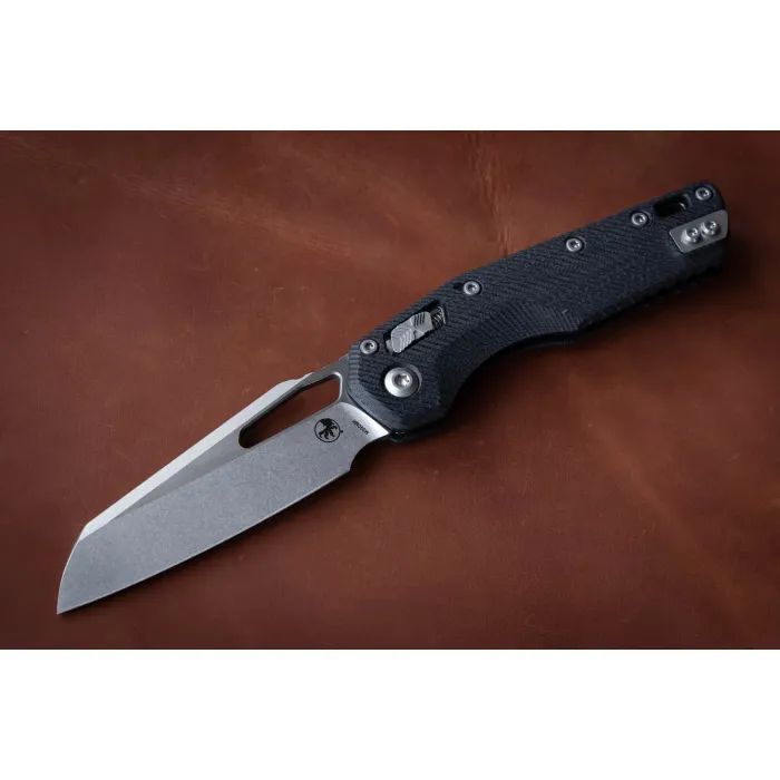 Ніж Microtech MSI Stonewashed G10 Black (210-10FLGTBK) зображення 5